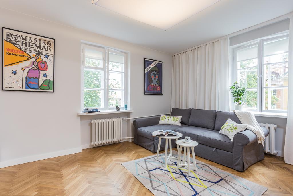 Baker Street Apartman Varsó Szoba fotó